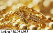 earrings gold jewelry isolated ai generated. Стоковое AI-изображение, AI-художник Vectorwin / Фотобанк Лори