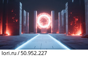reactor blinking energy core ai generated. Стоковое AI-изображение, AI-художник Vectorwin / Фотобанк Лори
