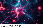 ai glitching neuron ai generated. Стоковое AI-изображение, AI-художник Vectorwin / Фотобанк Лори