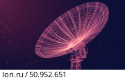obstruction flickering satellite dish ai generated. Стоковое AI-изображение, AI-художник Vectorwin / Фотобанк Лори