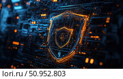 defense expanding shield. Стоковое фото, фотограф Vectorwin / Фотобанк Лори