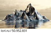retreat melting mountain ai generated. Стоковое AI-изображение, AI-художник Vectorwin / Фотобанк Лори