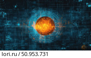 meltdown fading nuclear core ai generated. Стоковое AI-изображение, AI-художник Vectorwin / Фотобанк Лори