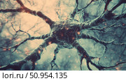 dendrite pulsating neuron ai generated. Стоковое AI-изображение, AI-художник Vectorwin / Фотобанк Лори