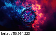 dissolve dissolving watch ai generated. Стоковое AI-изображение, AI-художник Vectorwin / Фотобанк Лори
