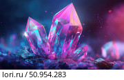 glacier floating ice crystal ai generated. Стоковое AI-изображение, AI-художник Vectorwin / Фотобанк Лори