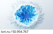 formation emerging ice crystal ai generated. Стоковое AI-изображение, AI-художник Vectorwin / Фотобанк Лори