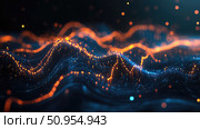 frequency oscillating graph ai generated. Стоковое AI-изображение, AI-художник Vectorwin / Фотобанк Лори