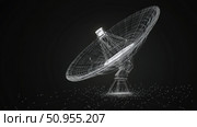 interference flickering satellite dish ai generated. Стоковое AI-изображение, AI-художник Vectorwin / Фотобанк Лори