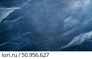 Deep blue natural stone surface with elegant white veining, suitable for abstract backdrops and luxurious interior decor purposes. Стоковое AI-изображение, AI-художник Данила Большаков / Фотобанк Лори