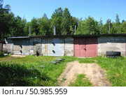 Гаражи. Стоковое фото, фотограф Boostport / Фотобанк Лори