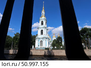 Санкт-Петербург. Колокольня Никольского Морского собора. Редакционное фото, фотограф Александр Тарасенков / Фотобанк Лори