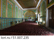 Interior of Konya Ark (Old Fortress) in the Itchan Kala (2022 год). Стоковое фото, фотограф Юлия Белоусова / Фотобанк Лори