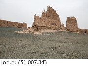 Ruins of ancient Dzhanpik-kala fortress (2022 год). Стоковое фото, фотограф Юлия Белоусова / Фотобанк Лори