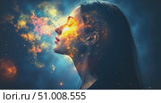 Watch an inspiring journey of creativity as an artist transforms thoughts into vibrant visuals, showcasing imagination's power. Стоковое AI-видео, аниматор Данила Большаков / Фотобанк Лори