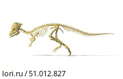 3D rendering of a Pachycephalosaurus dinosaur skeleton. Стоковое фото, фотограф Leonello Calvetti/Stocktrek Images / ТАСС / Фотобанк Лори