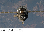 The Soyuz TMA-19 spacecraft. Стоковое фото, фотограф Stocktrek Images, Inc. / ТАСС / Фотобанк Лори