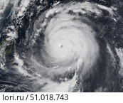 Typhoon Maemi in the Western Pacific Ocean. Стоковое фото, фотограф Stocktrek Images, Inc. / ТАСС / Фотобанк Лори