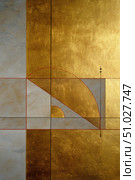 Golden ratio painting representing harmony and balance. Стоковое AI-изображение, AI-художник Юрий Поздников / Фотобанк Лори