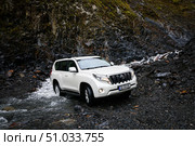 Toyota Land Cruiser Prado 150 (2021 год). Редакционное фото, фотограф Art Konovalov / Фотобанк Лори