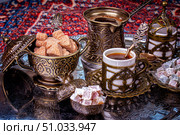 Композиция с турецким кофе. Редакционное фото, фотограф Виктория Видлога / Фотобанк Лори