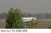 Sunday Airlines aeroplane take off. Редакционное видео, видеограф Игорь Жоров / Фотобанк Лори