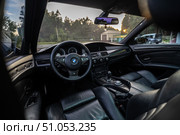KRASNOYARSK, RUSSIA - July 31, 2025: Black BMW M5 E60. Редакционное фото, фотограф Плотников Дмитрий / Фотобанк Лори