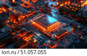 wafer rotating semiconductor ai generated. Стоковое AI-изображение, AI-художник Vectorwin / Фотобанк Лори