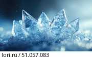sublimation layering ice crystal ai generated. Стоковое AI-изображение, AI-художник Vectorwin / Фотобанк Лори