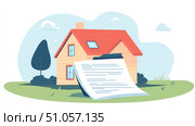finance abstract visualization of home loan agreement ai generated. Стоковое AI-изображение, AI-художник Vectorwin / Фотобанк Лори