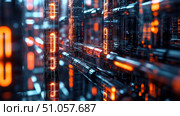 consensus warping blockchain node ai generated. Стоковое AI-изображение, AI-художник Vectorwin / Фотобанк Лори