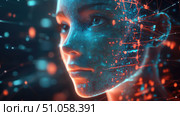 deep layering machine learning model ai generated. Стоковое AI-изображение, AI-художник Vectorwin / Фотобанк Лори