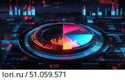 graph warping pie chart ai generated. Стоковое AI-изображение, AI-художник Vectorwin / Фотобанк Лори