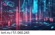 analysis scanning bar chart ai generated. Стоковое AI-изображение, AI-художник Vectorwin / Фотобанк Лори