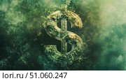 conversion transforming dollar sign ai generated. Стоковое AI-изображение, AI-художник Vectorwin / Фотобанк Лори