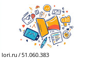 engagement elevating digital marketing icon ai generated. Стоковое AI-изображение, AI-художник Vectorwin / Фотобанк Лори