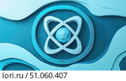 entanglement glitching atom ai generated. Стоковое AI-изображение, AI-художник Vectorwin / Фотобанк Лори