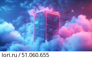 latency flying data server ai generated. Стоковое AI-изображение, AI-художник Vectorwin / Фотобанк Лори