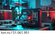 pla growing 3d printer ai generated. Стоковое AI-изображение, AI-художник Vectorwin / Фотобанк Лори