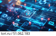 ehr assembling healthcare data ai generated. Стоковое AI-изображение, AI-художник Vectorwin / Фотобанк Лори
