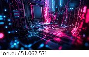 shaders illuminating gpu ai generated. Стоковое AI-изображение, AI-художник Vectorwin / Фотобанк Лори