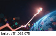 Understanding global market trends through data analysis and visualization methods during the 2023 financial forecast. Стоковое AI-видео, аниматор Сергей Толмачёв / Фотобанк Лори