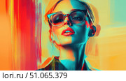 innovator merging businesswoman ai generated. Стоковое AI-изображение, AI-художник Vectorwin / Фотобанк Лори
