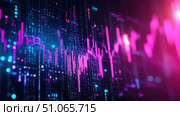 investment pulsating stock chart ai generated. Стоковое AI-изображение, AI-художник Vectorwin / Фотобанк Лори