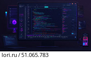software morphing code editor ai generated. Стоковое AI-изображение, AI-художник Vectorwin / Фотобанк Лори