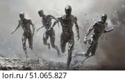 collaboration disintegrating team ai generated. Стоковое AI-изображение, AI-художник Vectorwin / Фотобанк Лори