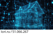 realestate futuristic scan of property tokenization ai generated. Стоковое AI-изображение, AI-художник Vectorwin / Фотобанк Лори