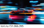 engine zooming car ai generated. Стоковое AI-изображение, AI-художник Vectorwin / Фотобанк Лори