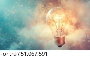 efficiency loading innovation lightbulb ai generated. Стоковое AI-изображение, AI-художник Vectorwin / Фотобанк Лори
