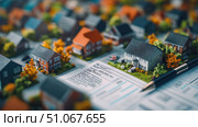 terms zooming into real estate contract ai generated. Стоковое AI-изображение, AI-художник Vectorwin / Фотобанк Лори